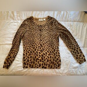 EP Pro Leopard Cardigan